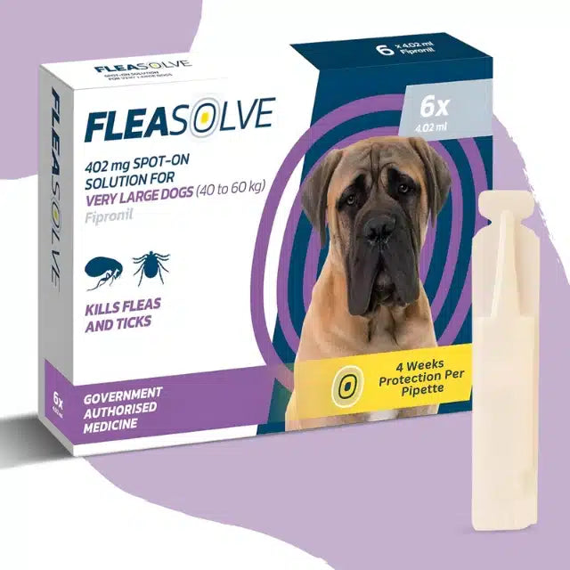 FleaSolve Very Large Dog Flea Treatment (40-60kg)