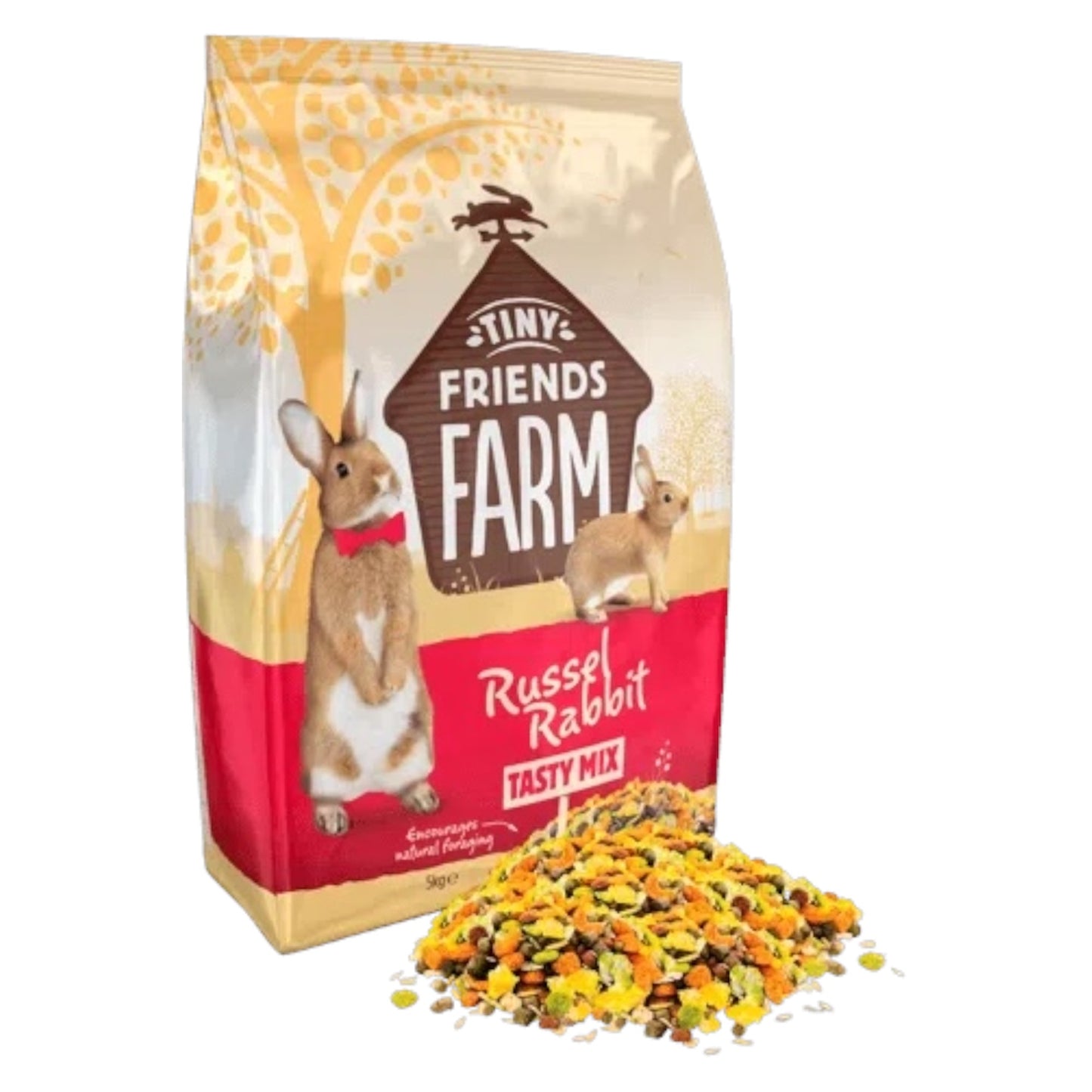 Tiny Friends Farm Russel Rabbit's Tasty Mix 2.5kg
