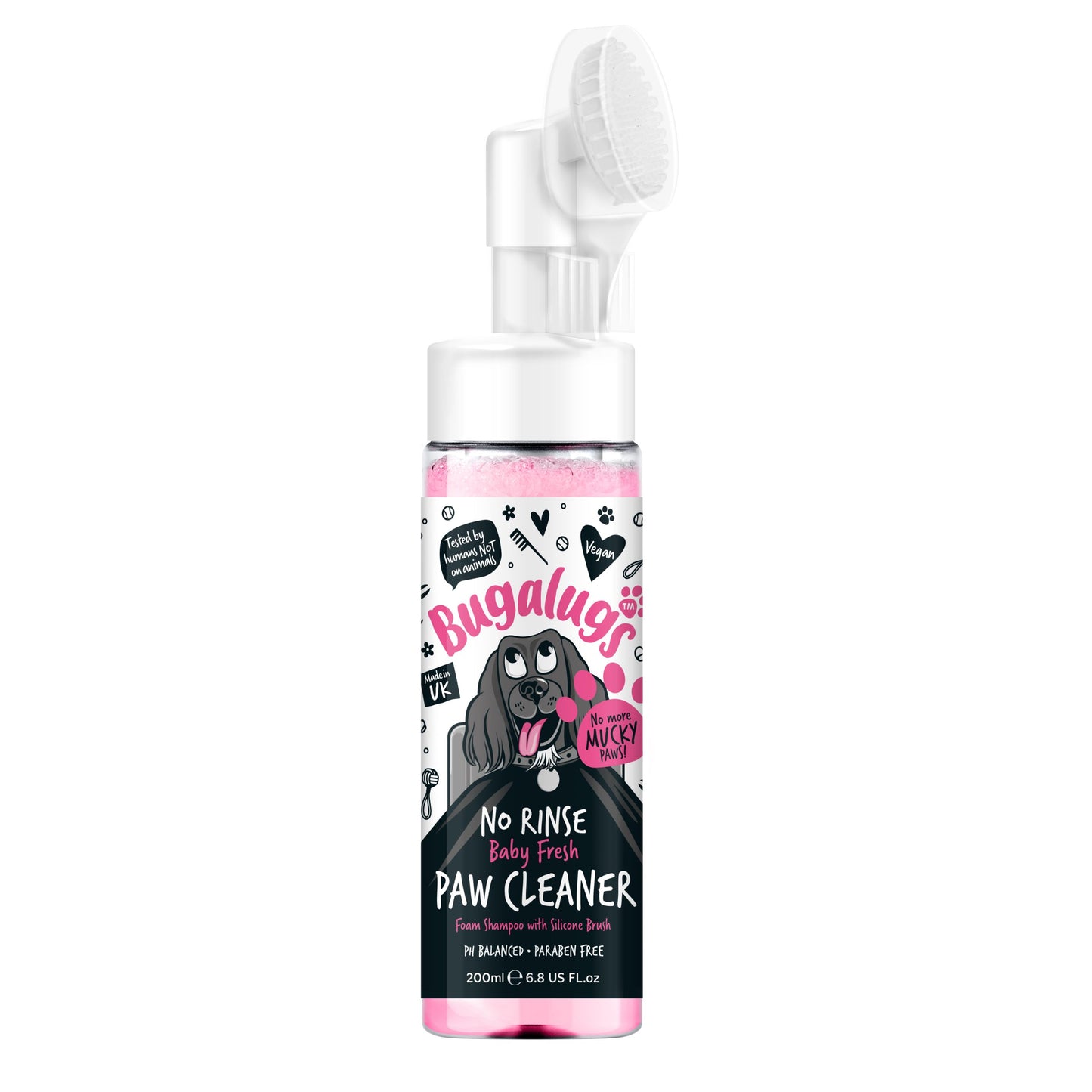 Bugalugs No Rinse Paw Cleaner (Baby Fresh)