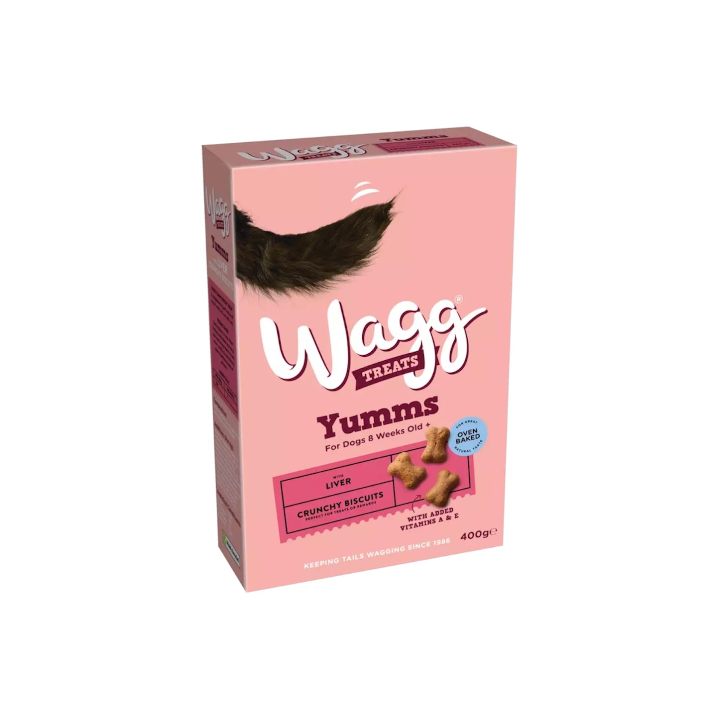 Wagg Yumms Crunchy Biscuit with Liver