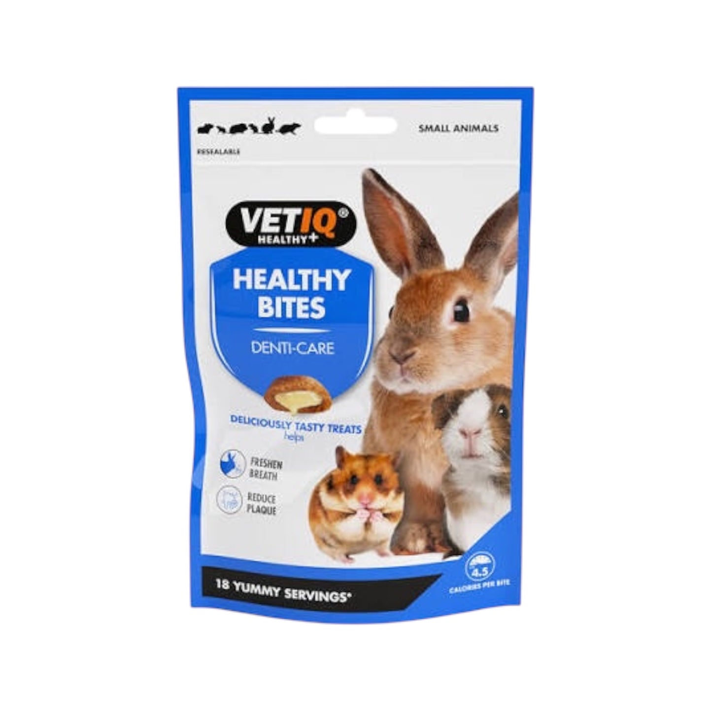 VETIQ Healthy Bites Dental Care Small Animal Treats 30g
