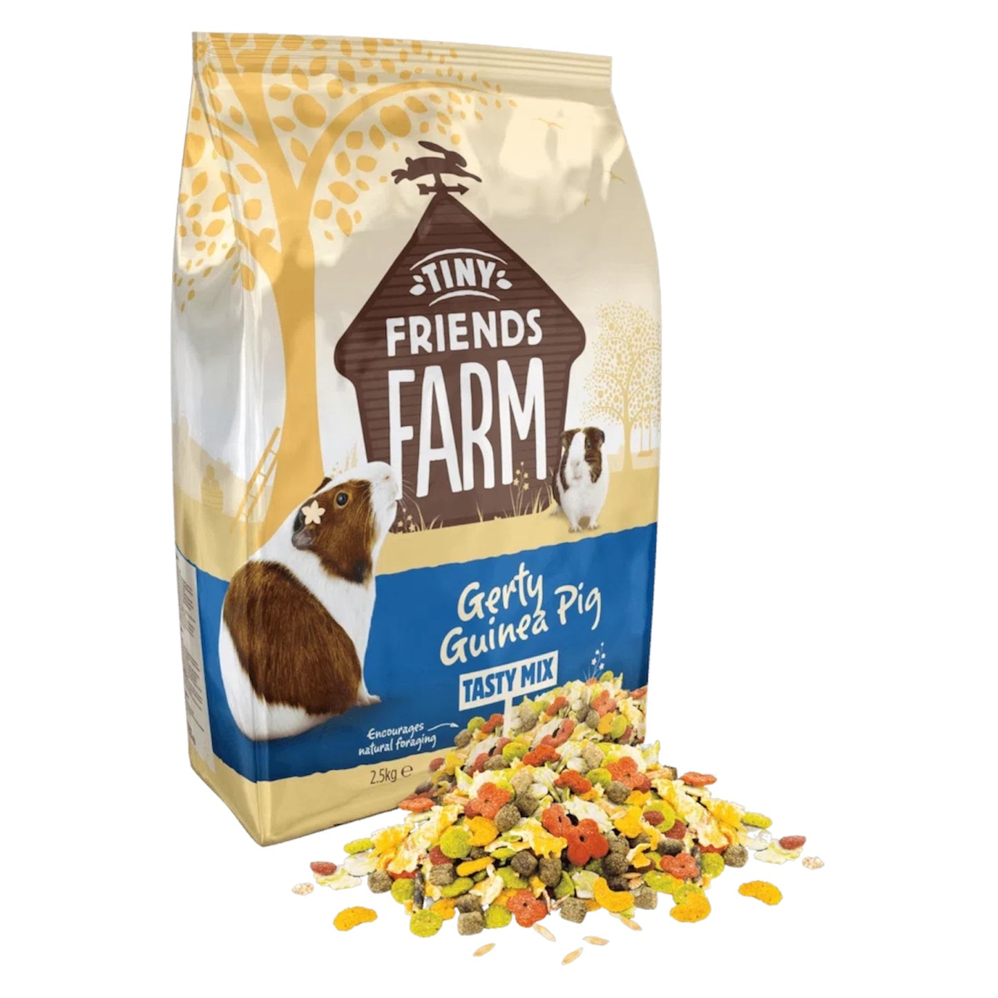 Tiny Friends Farm Gerty Guinea Pig Tasty Mix 850g