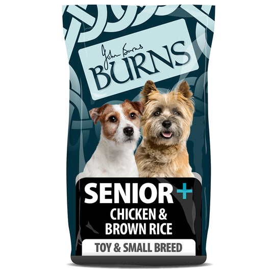 BURNS Senior+ Toy & Small Breed Chicken & Brown Rice