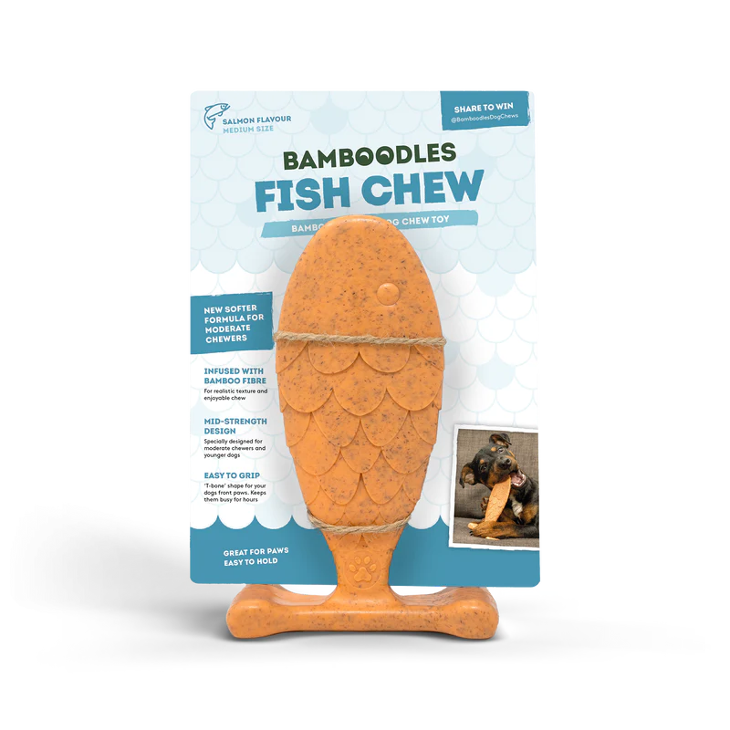 Bamboodles Fish Chew Toy