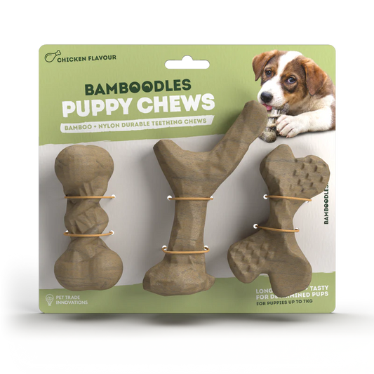 Bamboodles Puppy 3 Pack