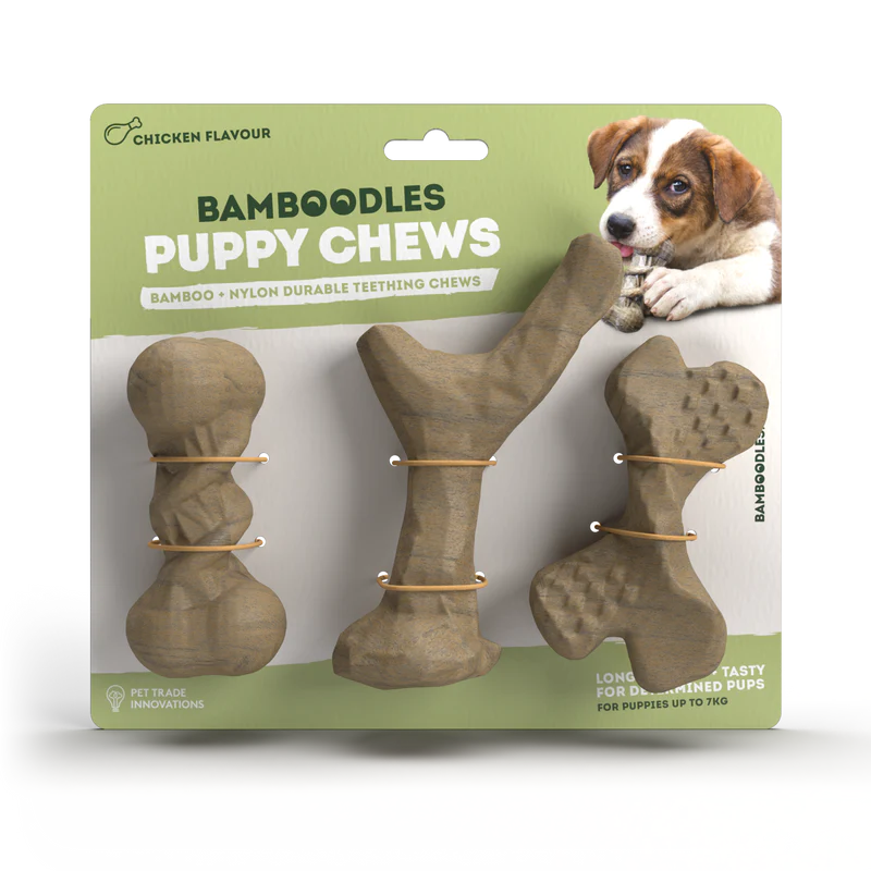 Bamboodles Puppy 3 Pack