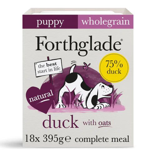 Forthglade Complete Puppy Duck with Oats & Vegetables (18 Pack)