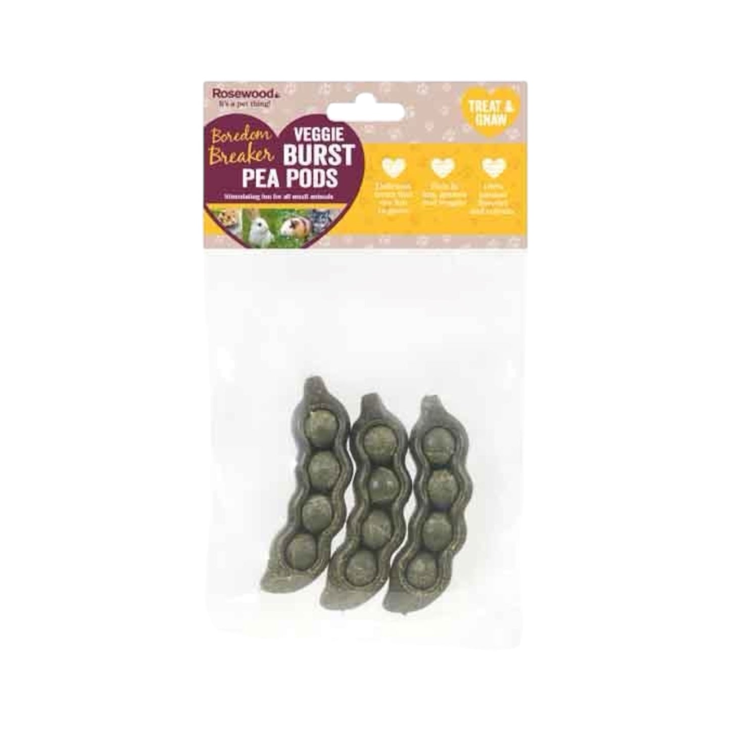 Rosewood Veggie Burst Nibble Pea Pods