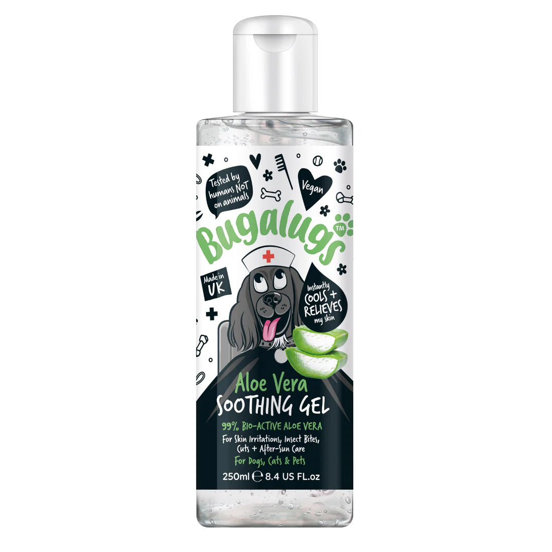 Bugalugs Aloe Vera Soothing Gel for Pets