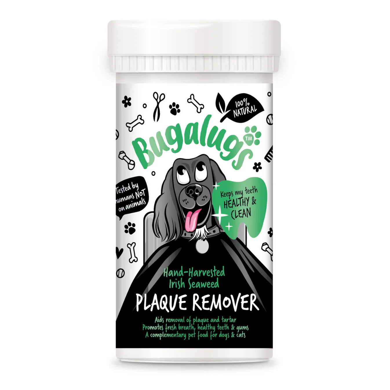 Bugalugs 100% Natural Plaque Remover for Dogs & Cats