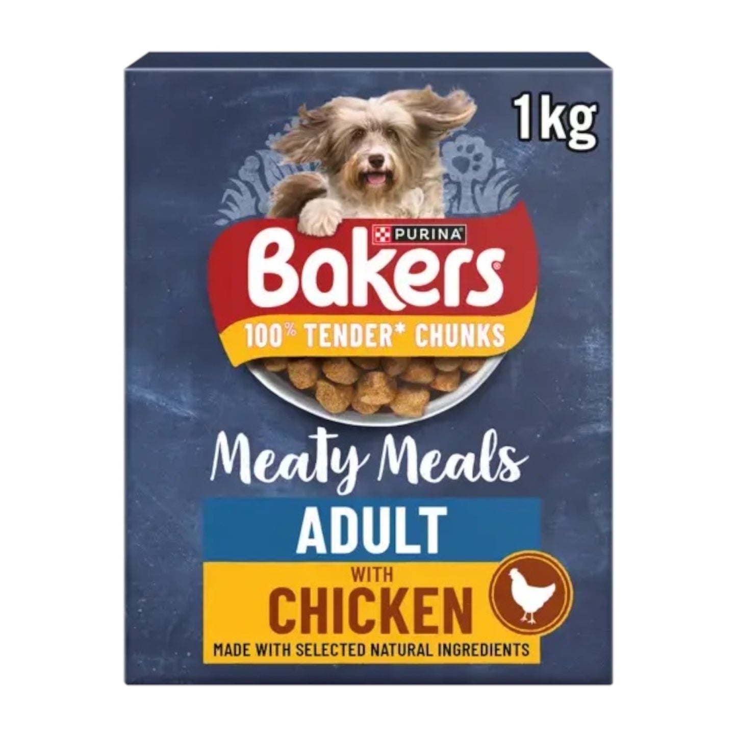 BAKERS Adult Dog Meaty Meals Chicken 1KG