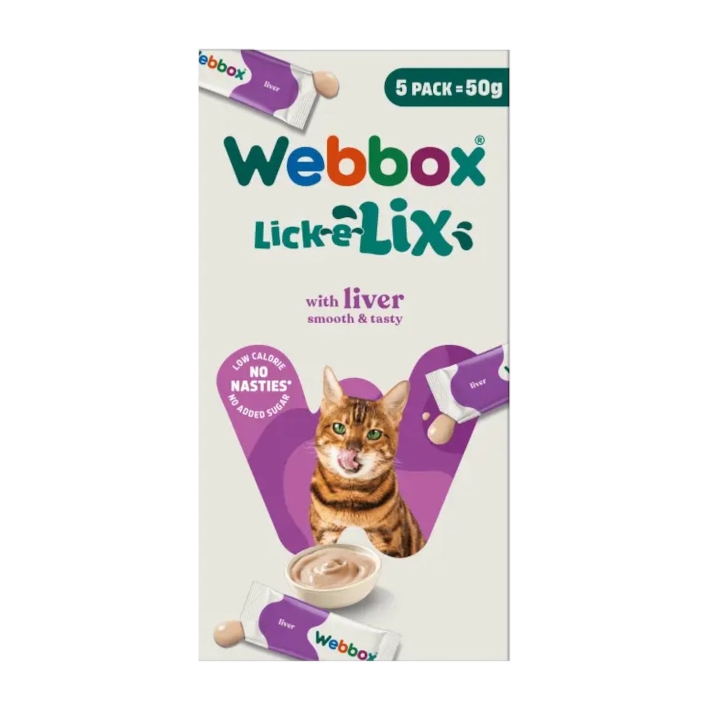 Webbox Lick-e-Lix Liver (5 Pack)