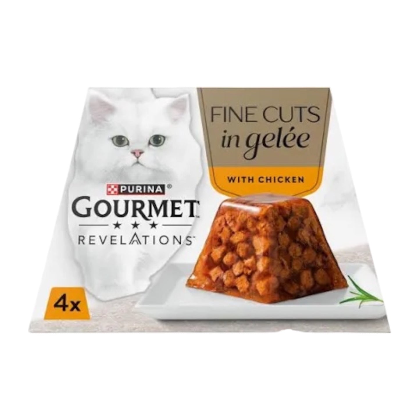GOURMET Revelations Fine Cuts in Jelly Chicken 4pk