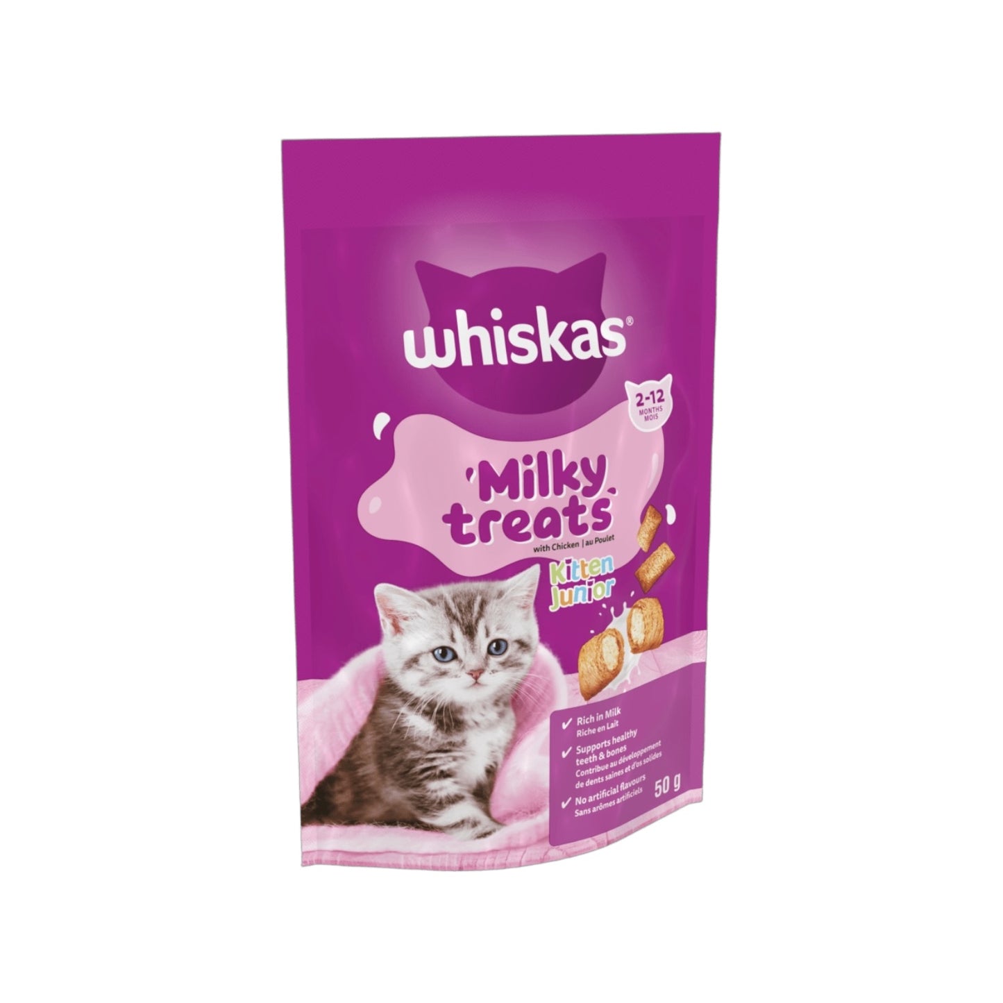 Whiskas Kitten Milky Treats Chicken 50g