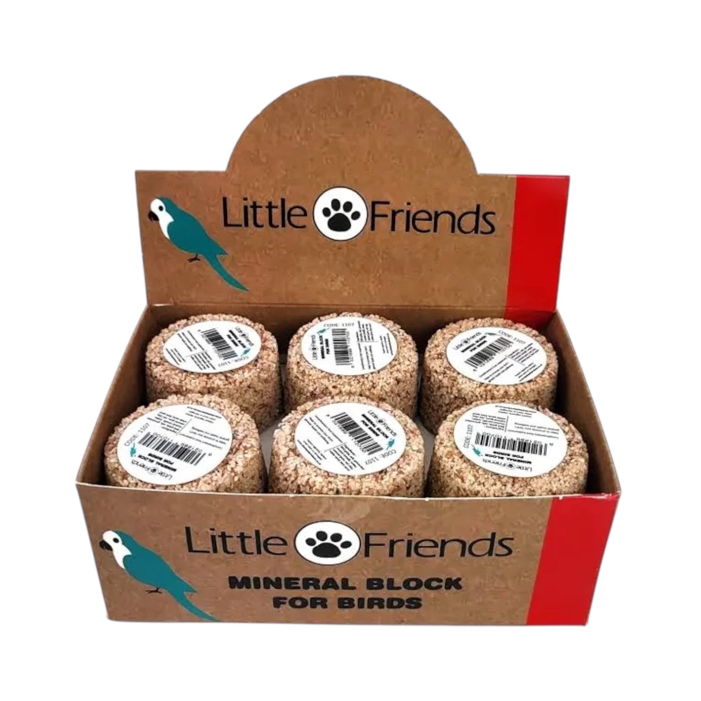 Little Friends Bird Mineral Block (1 Piece)