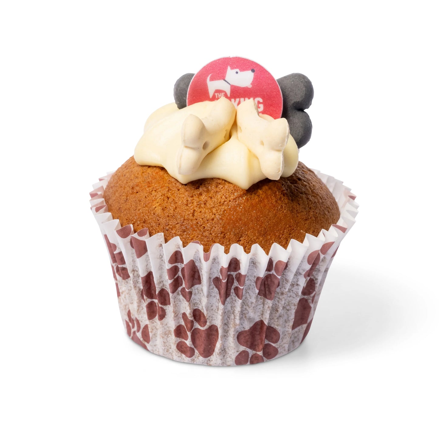 The Barking Bakery Vanilla Woofin with Vanilla Frosting