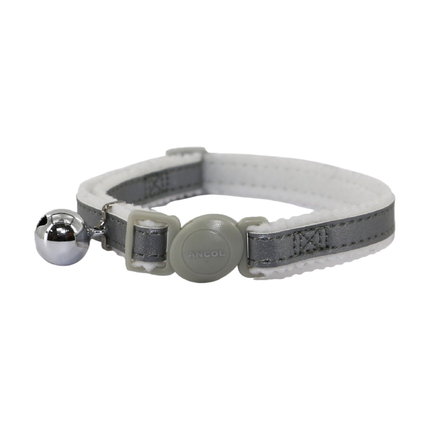 Ancol Cat Collar Reflective Silver
