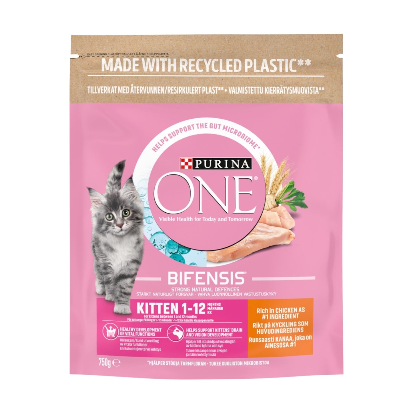 PURINA ONE Kitten Chicken 750g