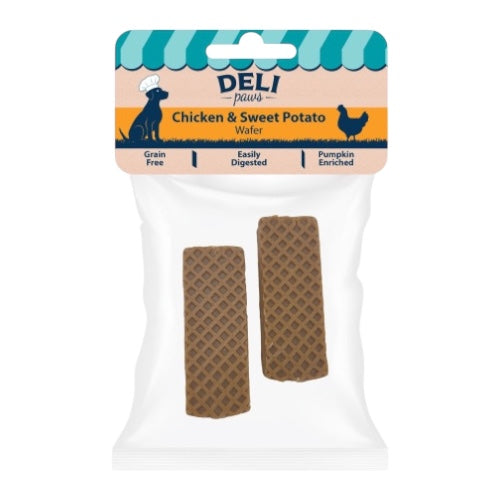 DELI PAWS - Chicken & Sweet Potato Wafers