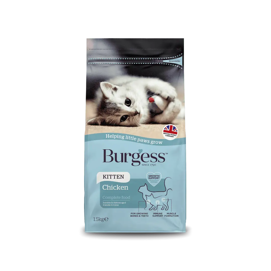 Burgess Kitten Chicken 1.5kg