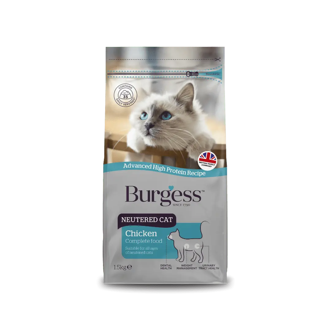 Burgess Neutered Cat Food
