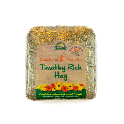 Natures Own Timothy Hay Dandelion & Marigold 1KG
