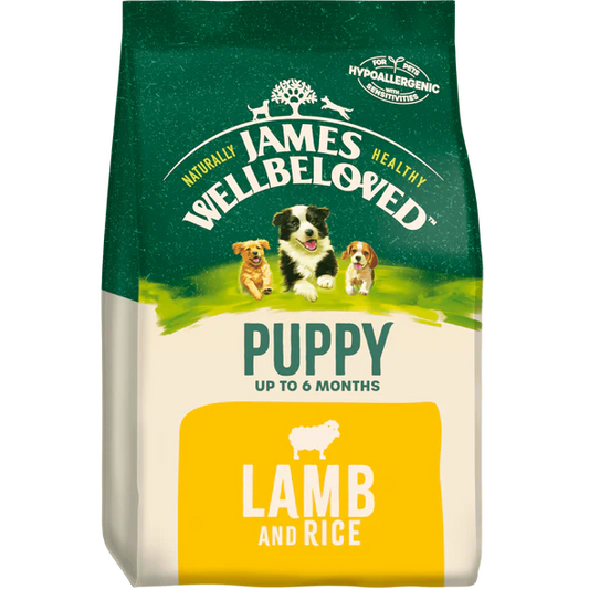 James Wellbeloved Puppy Lamb & Rice