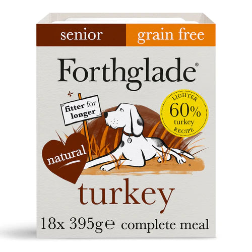 Forthglade Complete Grain Free Senior Turkey (18 Pack)