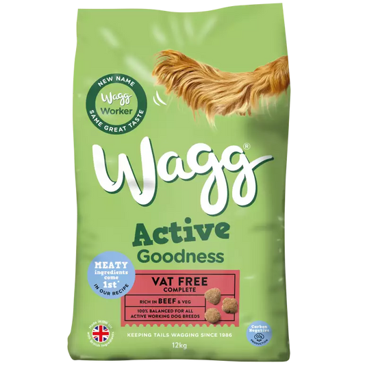 Wagg Active Goodness Beef & Veg