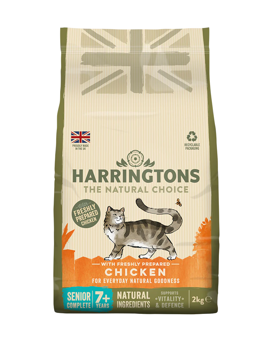 Harringtons Cat Senior Chicken 2kg