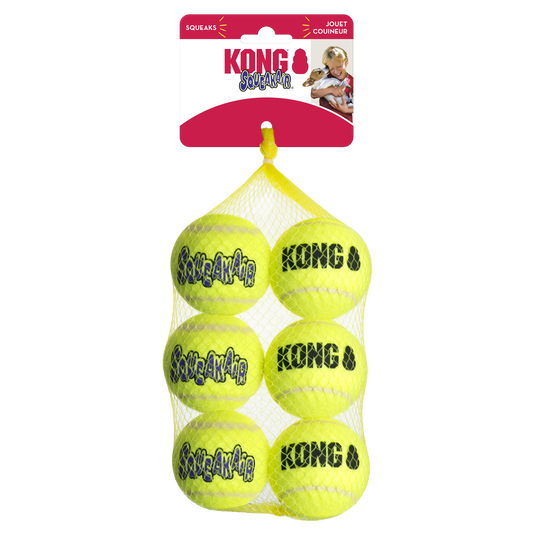 KONG SqueakAir Balls Medium (6 Pack)