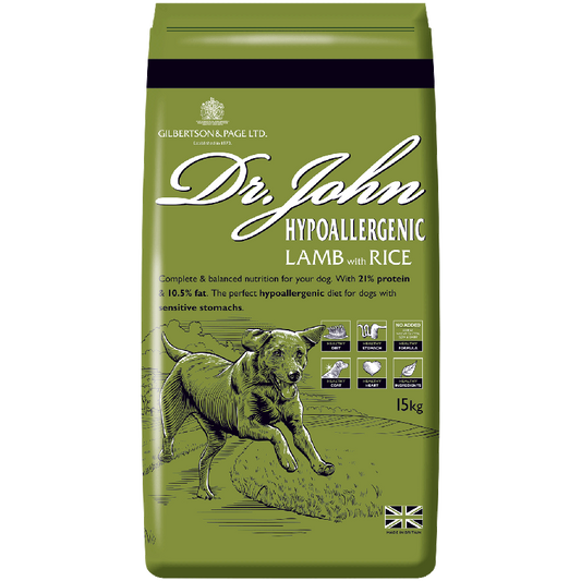Dr John Hypoallergenic (with Lamb & Rice)