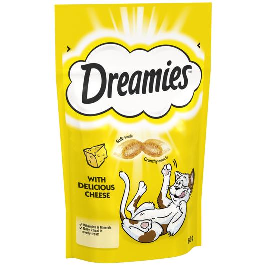 Dreamies Cat Treats with Cheese