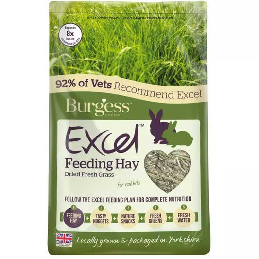 Burgess Excel Feeding Hay Dried Grass 1kg