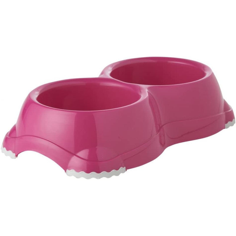 Moderna Twin Smarty Bowl Hot Pink
