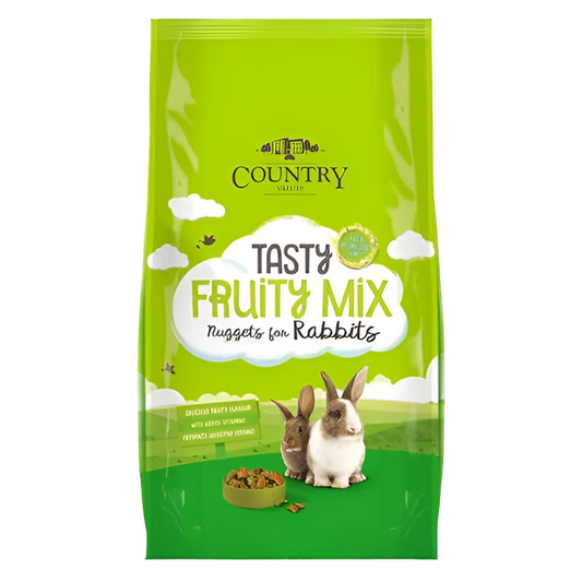 Country Values Tasty Fruity Mix Nuggets for Rabbits 1.5kg