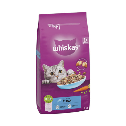 WHISKAS Cat Dry with Tuna Adult 1.9kg