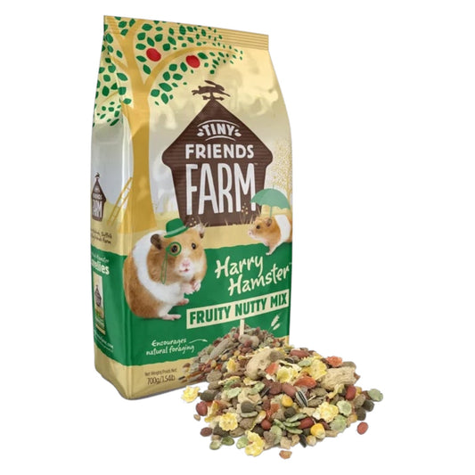 Tiny Friends Farm Harry Hamster Fruity Nutty Mix 700g