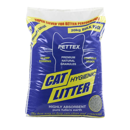 Pettex Premium Fullers Earth Clumping Cat Litter 20kg
