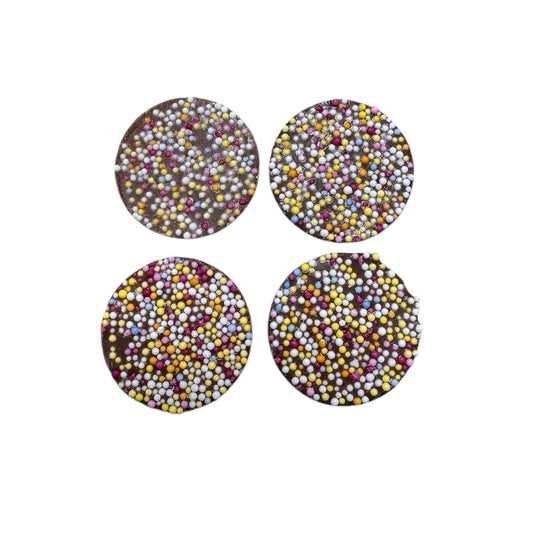 Milk Discs Dog Chocs - 4 pieces