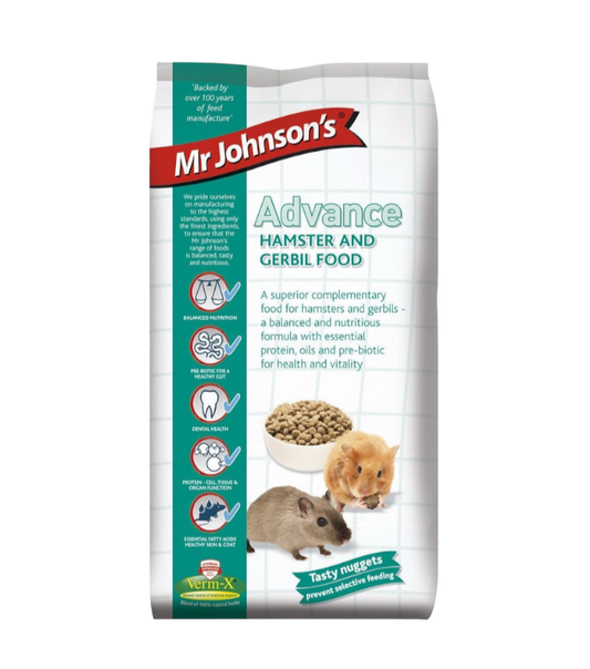 Mr Johnson’s Advance Hamster & Gerbil 750g