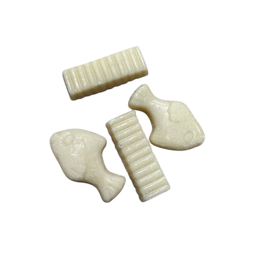 Fish & Chips Dog Chocs - 4 pieces