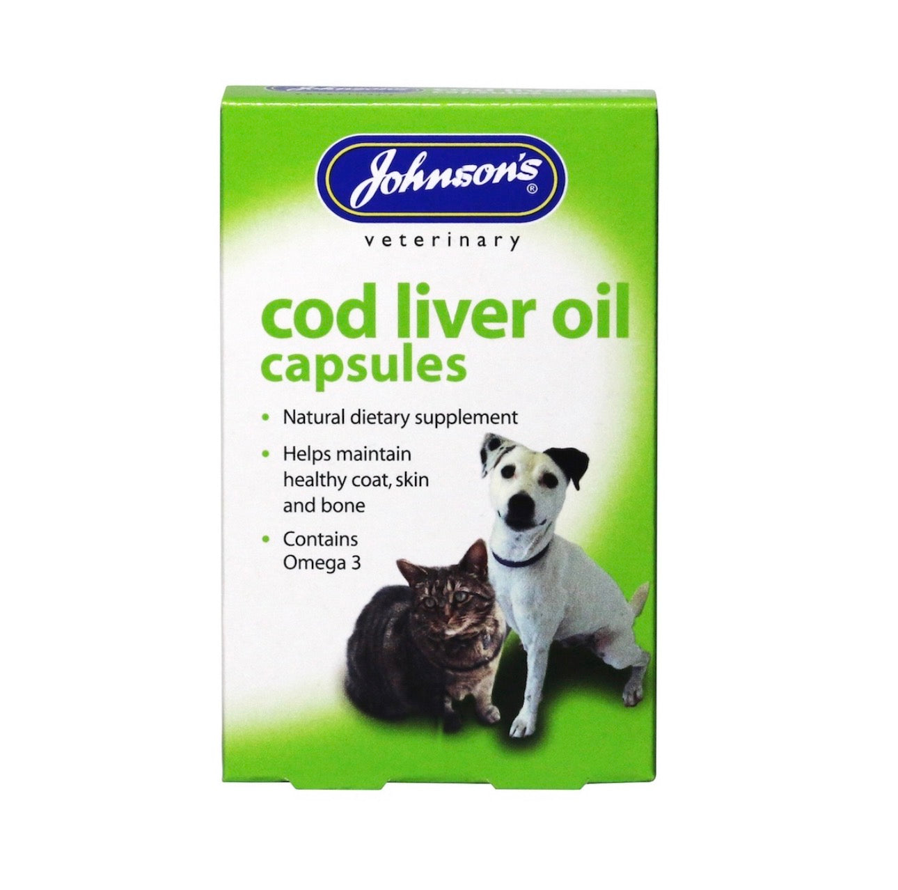 Johnson’s Veterinary Cod Liver Oil Capsules
