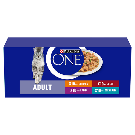 Purina One Adult Mini Fillets Mixed 40 Pack