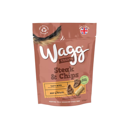 Wagg Steak & Chips Tasty Bites