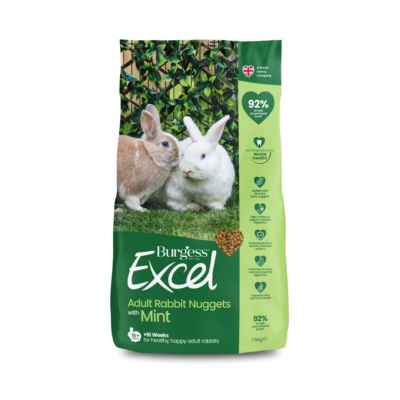 Burgess Excel Adult Rabbit Nuggets with Mint