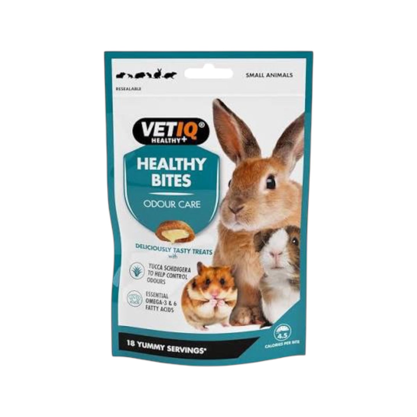 VETIQ Healthy Bites Odour Care Small Animal Treats 30g
