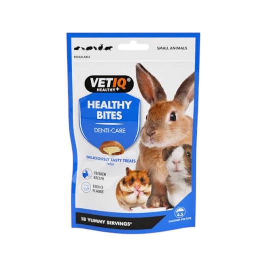 VETIQ Healthy Bites Dental Care Small Animal Treats 30g