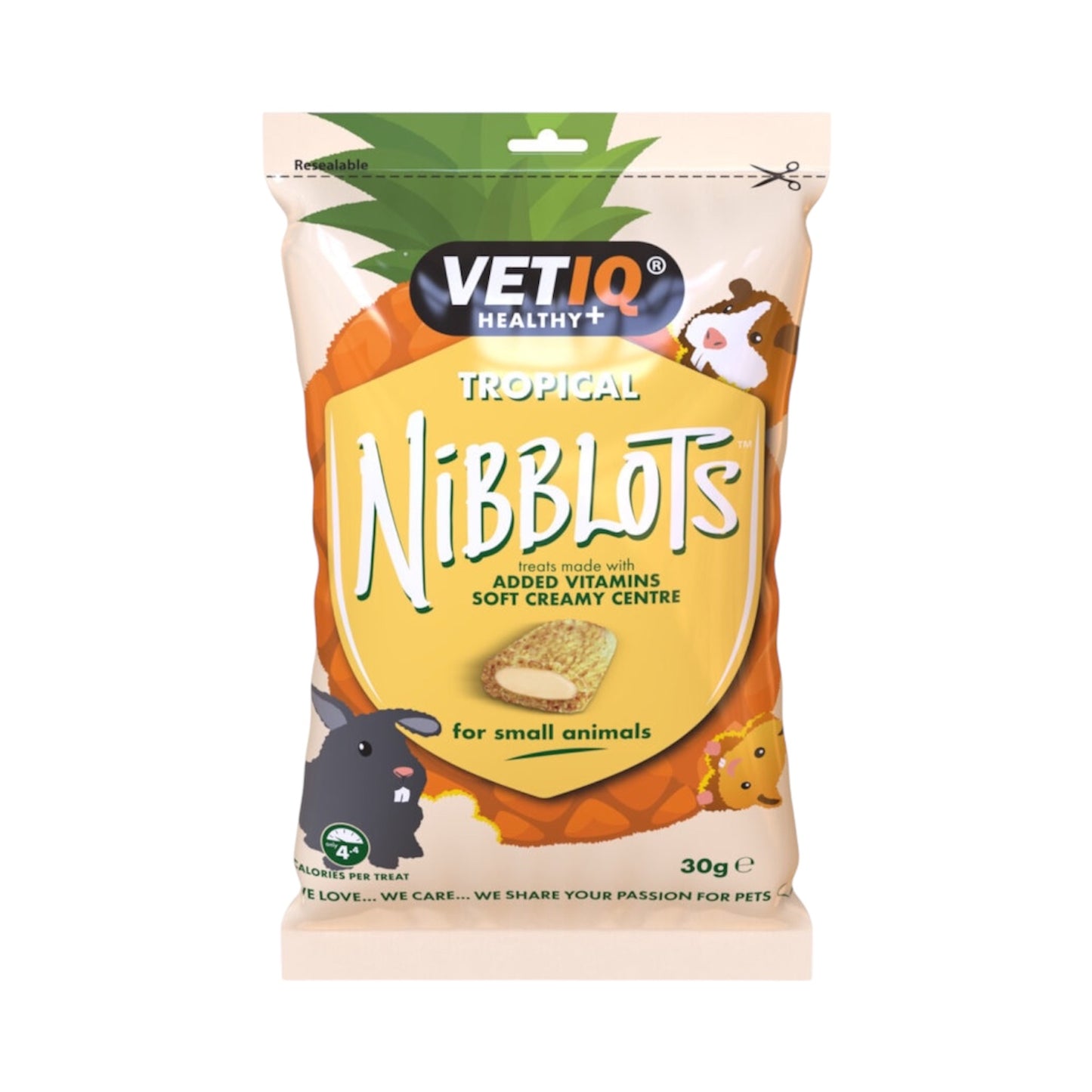 VETIQ Nibblots Tropical 30g