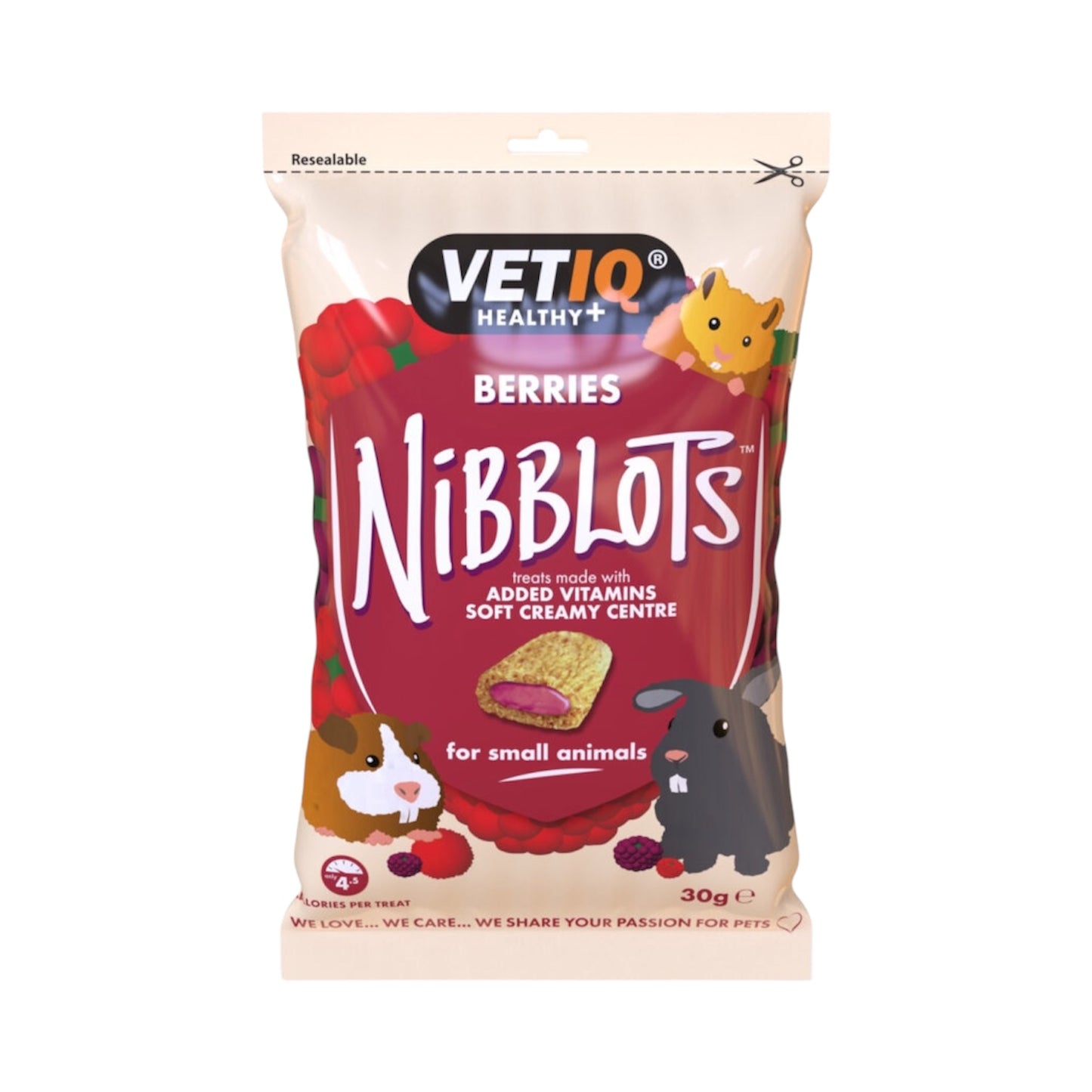 VETIQ Nibblots Berry 30g